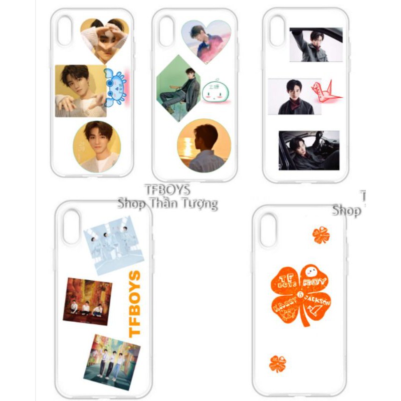 Ốp lưng dẻo trong suốt TFBOYS