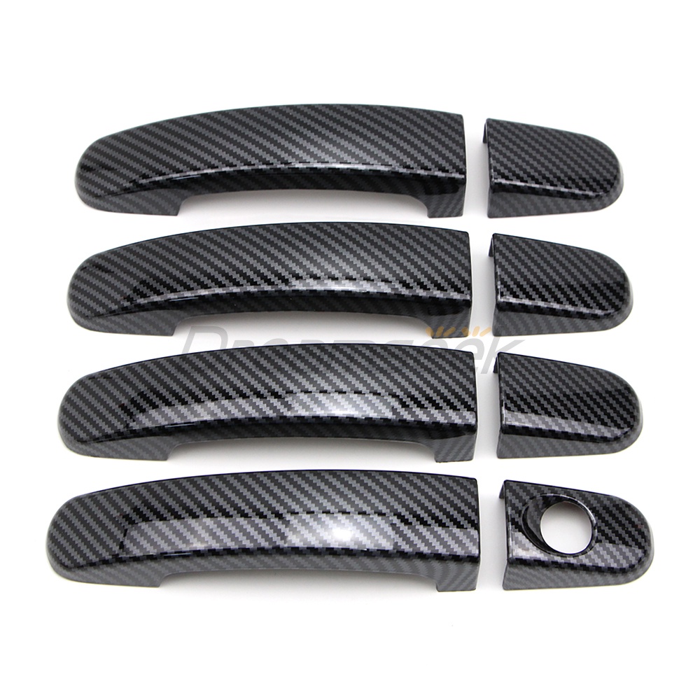 Ốp Tay Nắm Cửa Bên Ngoài Bằng Sợi Carbon Cho Ford Focus MK3 2012-2018 / Kuga Escape 2013-2019 / Ranger T6 MK2 PX2 2012-2017