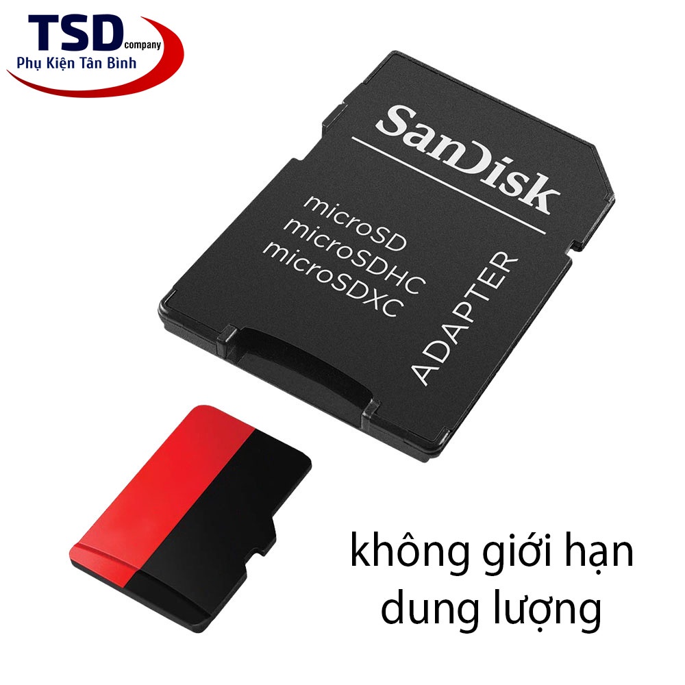 Adapter Thẻ Nhớ Chuyển Đổi Thẻ Nhớ Micro SD Sang Thẻ SD Chính Hãng