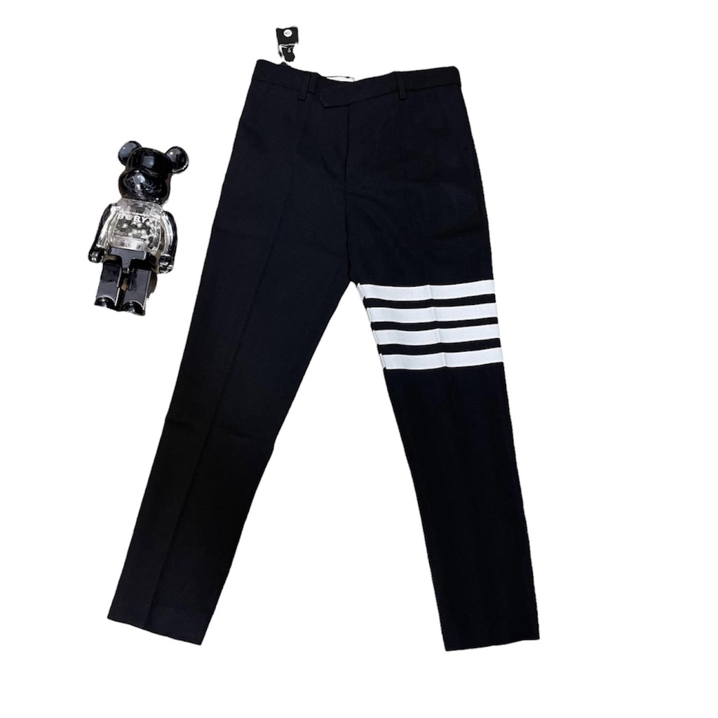 Quần Âu Thom Browne . Quần Tây Thom-DSQ-DIOR Vải Cõ Giãn Ống Đứng DT STORE MENWEAR