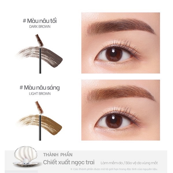 MASCARA lông mày KLAVUU