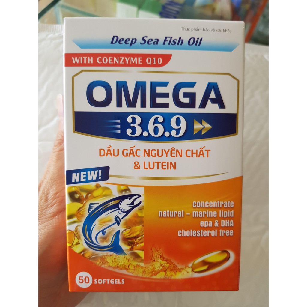  Omega 369 - Bổ sung dưỡng chất cho não bộ, tăng cường thị lực mắt, giảm xơ vữa động mạch 