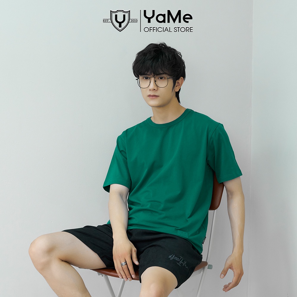 Áo Thun Cotton Nam Đơn Giản Tay Ngắn Cổ Tròn Thời Trang Thương Hiệu Y2010 M17 20960 |YaMe|