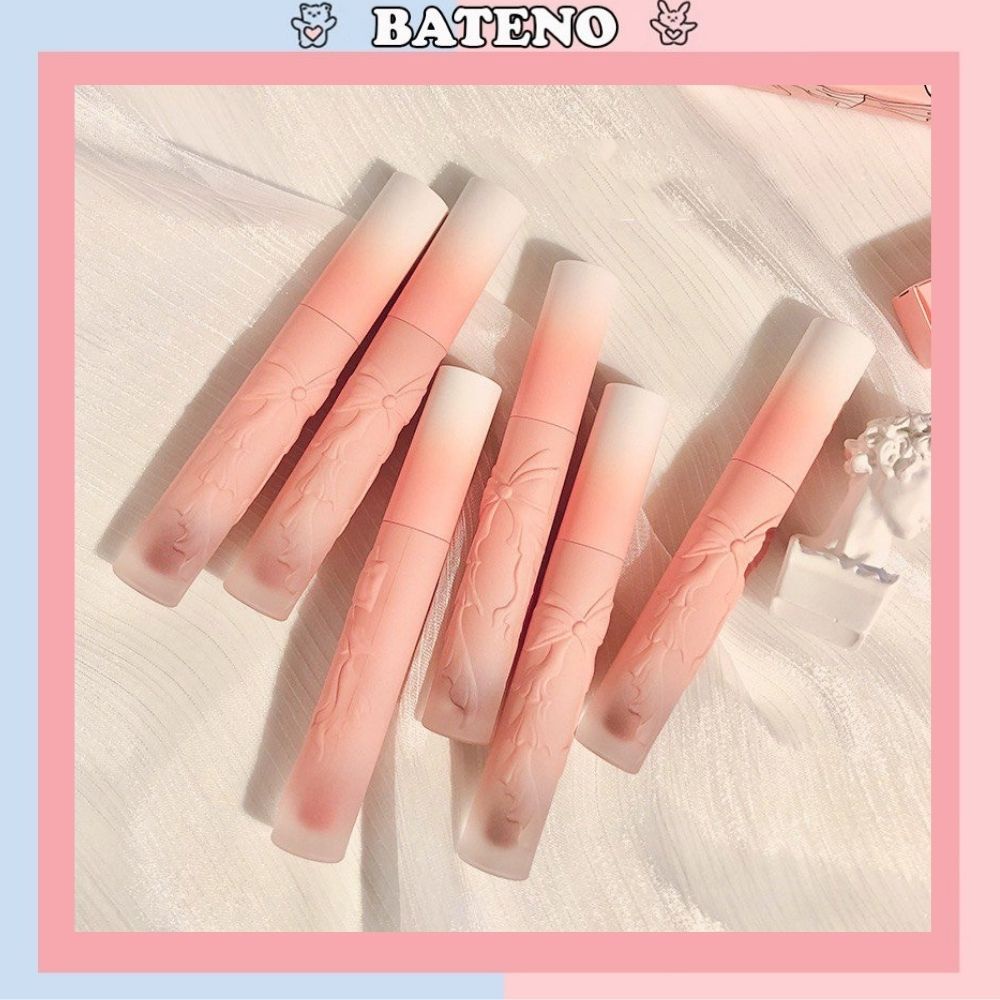 Son môi kem lì Bateno có dưỡng mềm môi lâu trôi nội địa Trung cao cấp siêu xinh SS16