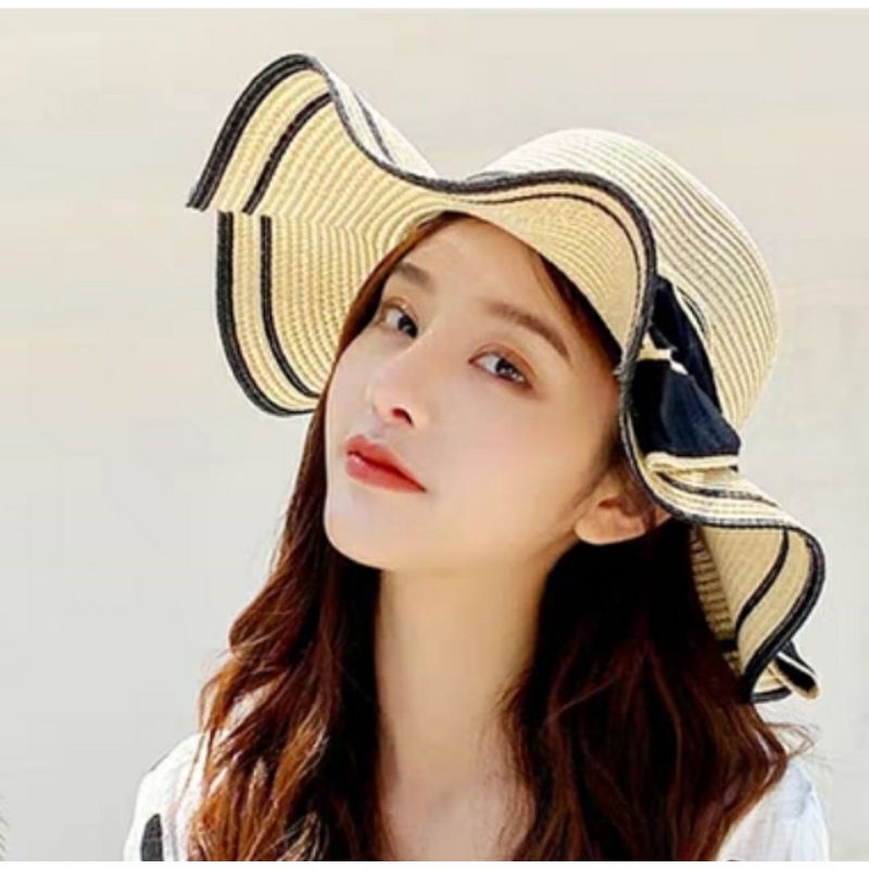 nón nữ đi biển rộng vành chống nắng