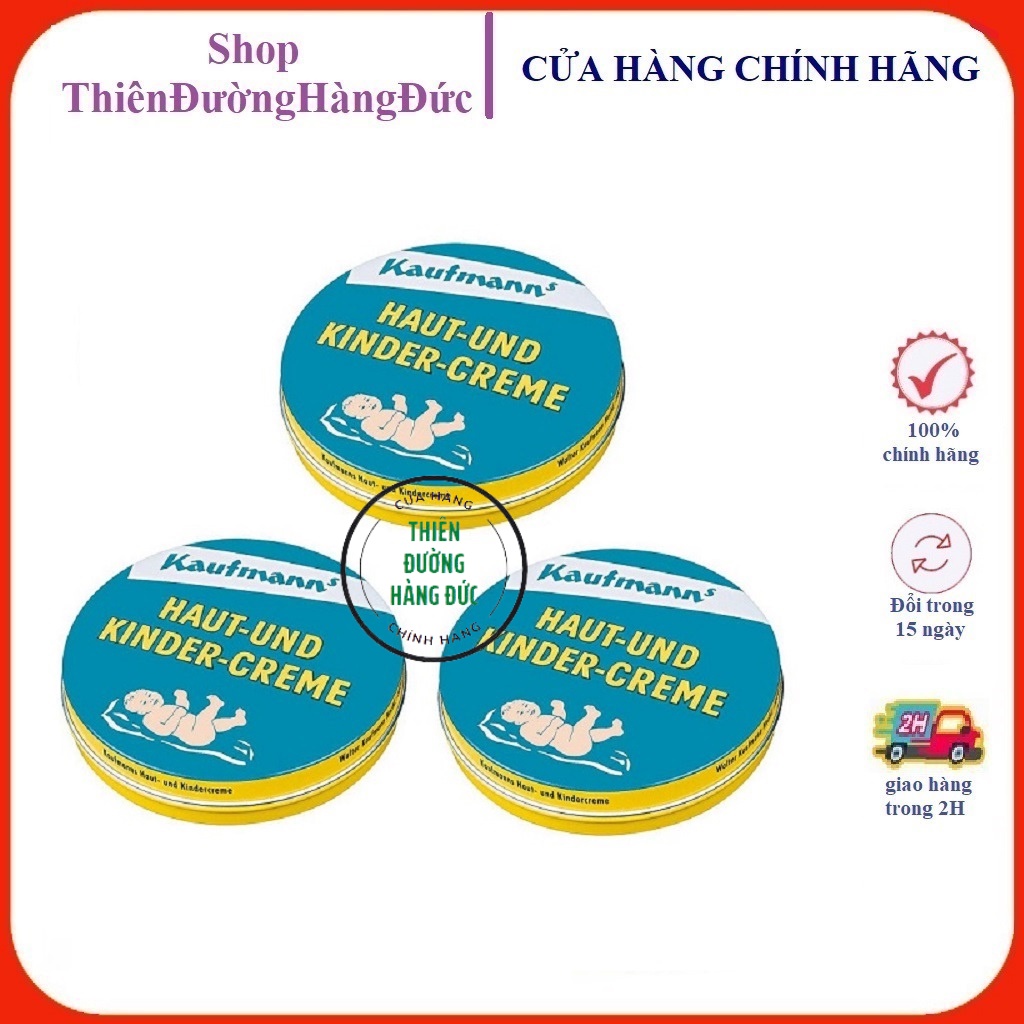 Kem chống hăm Kaufmann Đức dưỡng da đặc biệt cho trẻ sơ sinh 75ml