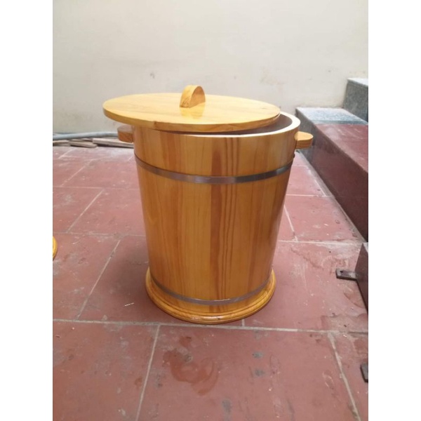 Thùng đựng gạo bằng gỗ  thùng đựng gạo cao cấp,hũ đựng gạo,thùng gạo gia đình an toàn tiện dụng