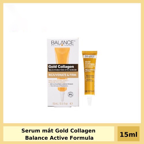 Serum mắt Gold Collagen Balance Active Formula 15ml