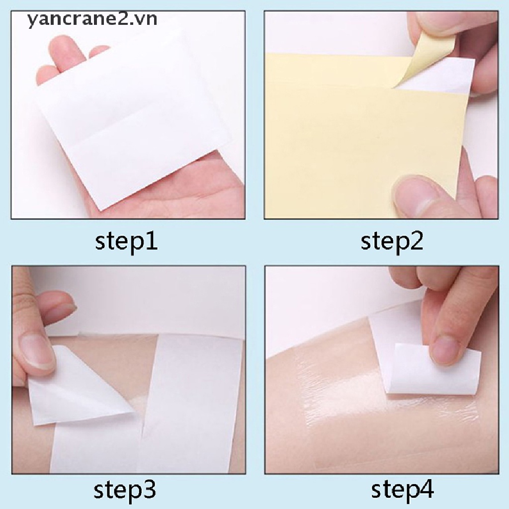 [Hàng mới về] Cuộn đệm dán thấm hút mồ hôi vùng nách trong suốt tiện dụng