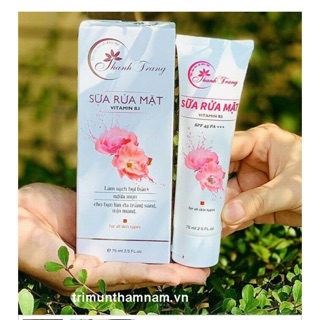 Sữa rửa mặt vitamin b3 thanh trang