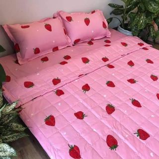 Sét chăn gra gối dau tây