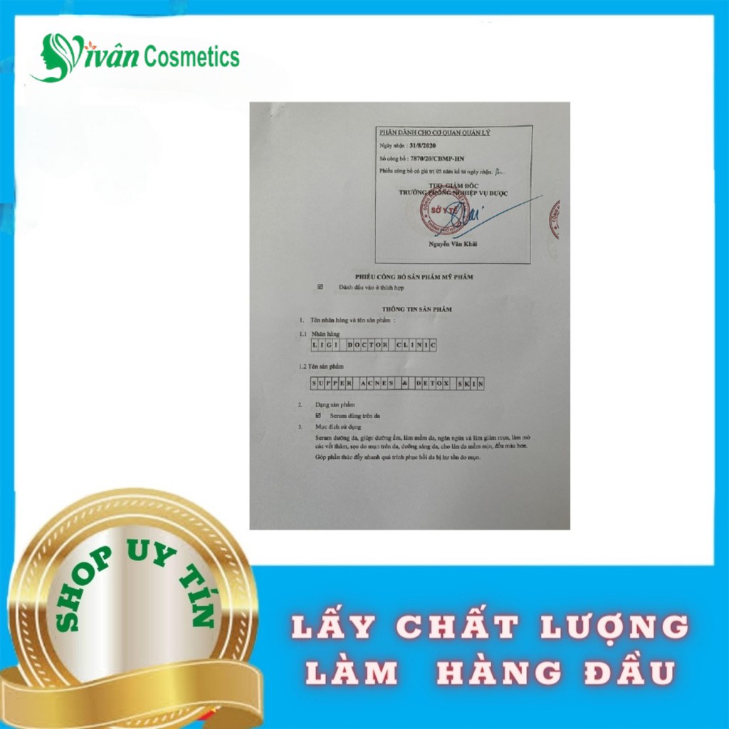 Tinh Chất Mụn Serum LIGI Dung Tích 10ml | BigBuy360 - bigbuy360.vn