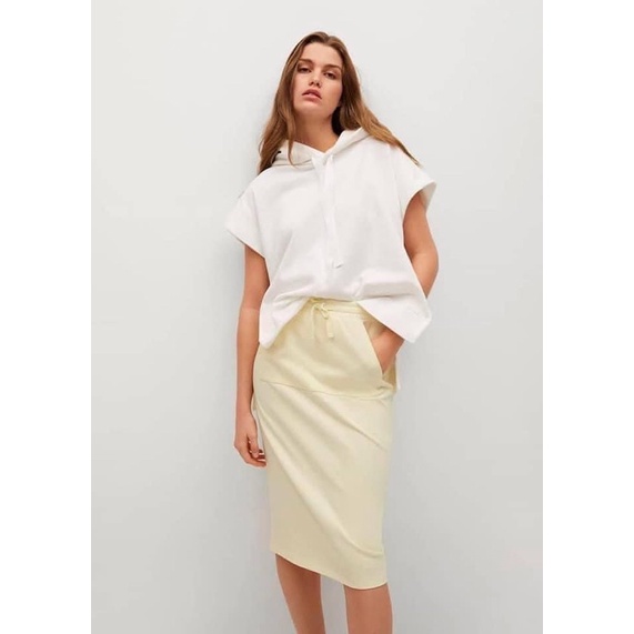 Chân váy thun Mango | Hàng hiệu vợt Sale