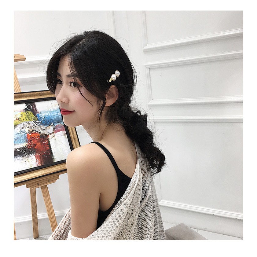 Kẹp Tóc Ngọc Trai Xinh Xắn Dành Cho Nữ