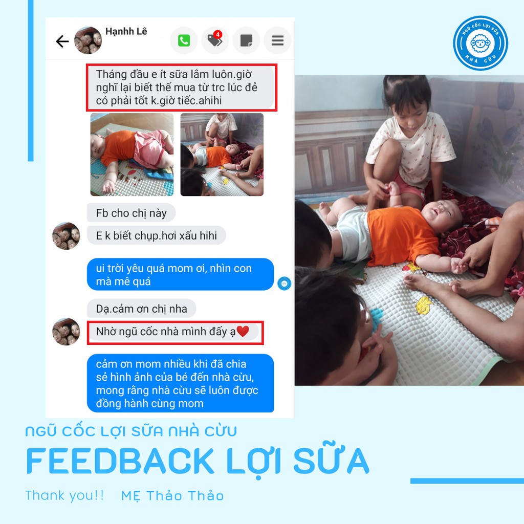 Ngũ cốc lợi sữa Nhà Cừu, bột ngũ cốc lợi sữa cao cấp dành cho mẹ sau sinh - 100% organic bổ sung gấp 3 lần OMEGA3