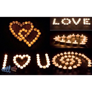Set nến Tealight nhiều màu làm spell