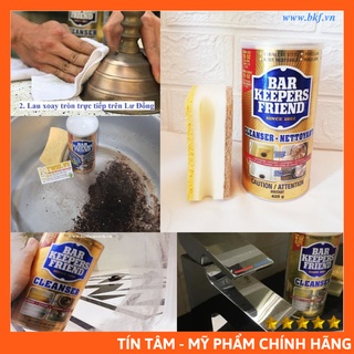 Bột Tẩy Đa Năng Siêu Sạch Bar Keepers Friend Mỹ (BKF)