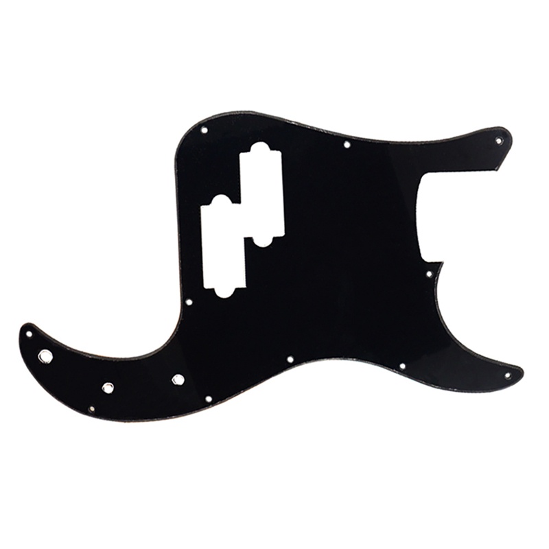 Tấm Bảo Vệ Đàn Guitar 4 Dây 11 Lỗ Màu Đen Tiêu Chuẩn Mexico