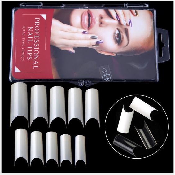 Hộp 100 móng nối móng giả Form Đốt Tre