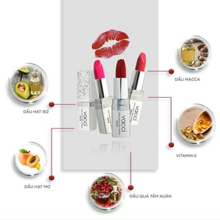 Son Lì Vacci Lipstick Matte Cao Cấp 3.5g - Chất Son Mịn Mượt, Lâu Phai & Lên Màu Chuẩn (Hàn Quốc)