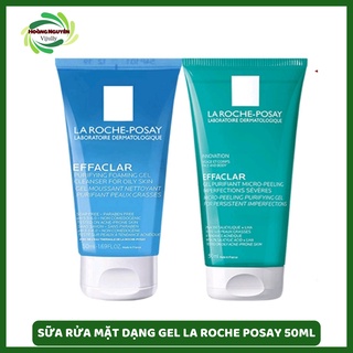 Sữa rửa mặt dạng gel La Roche-Posay Effaclar Cho Da Dầu Nhạy Cảm 50ml
