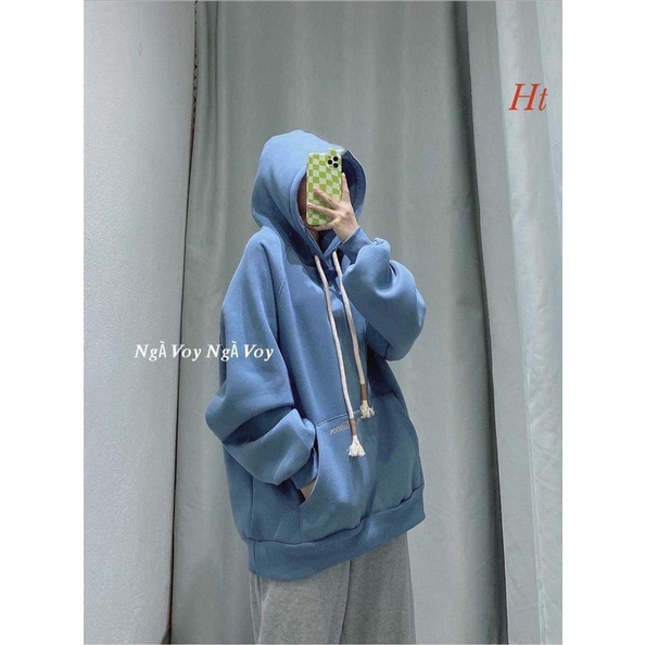 Áo hoodie Cotton chữ túi H2A785