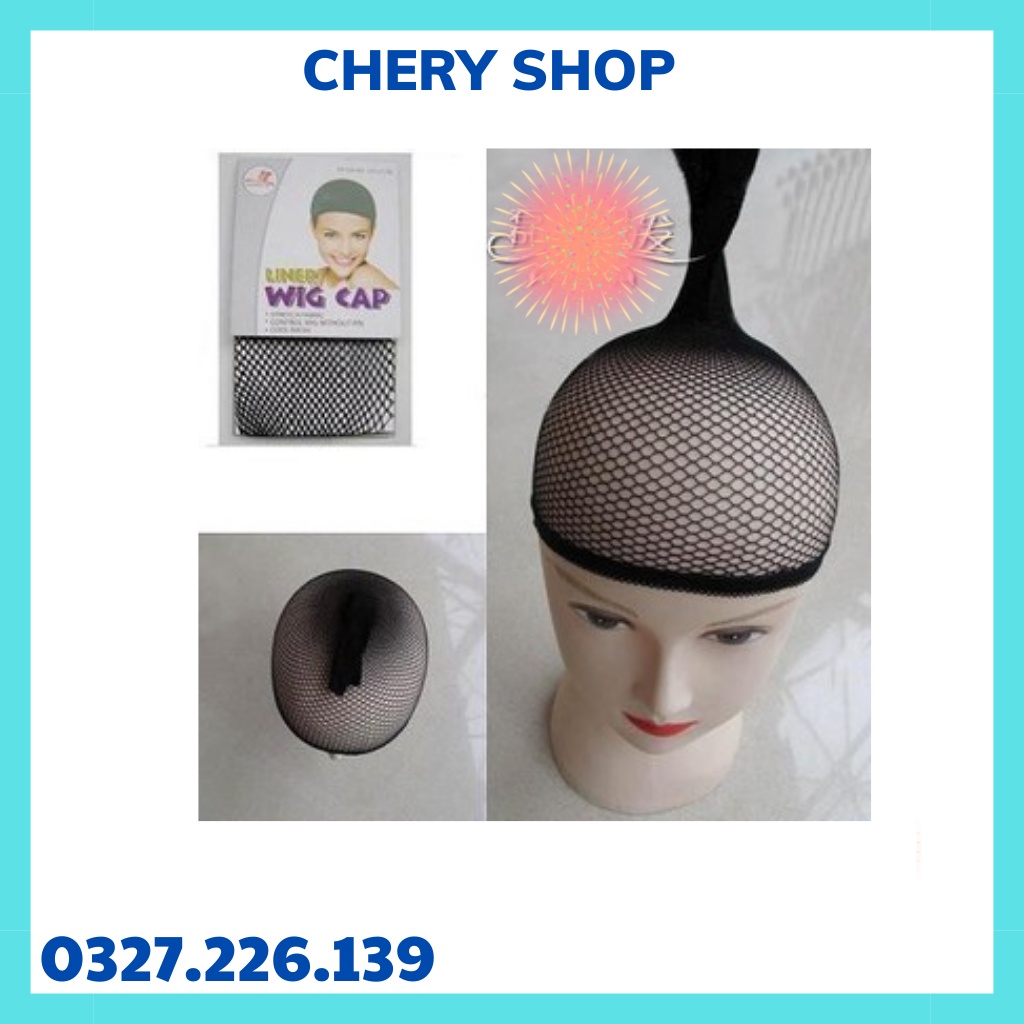 Lưới trùm tóc giả 💄💄 FREESHIP 💄 lưới trùm đen