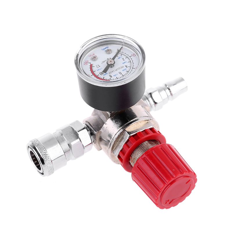 Đồng Hồ Đo Áp Suất Khí Nén 180PSI Dễ Lắp Đặt Có Thể Điều Chỉnh