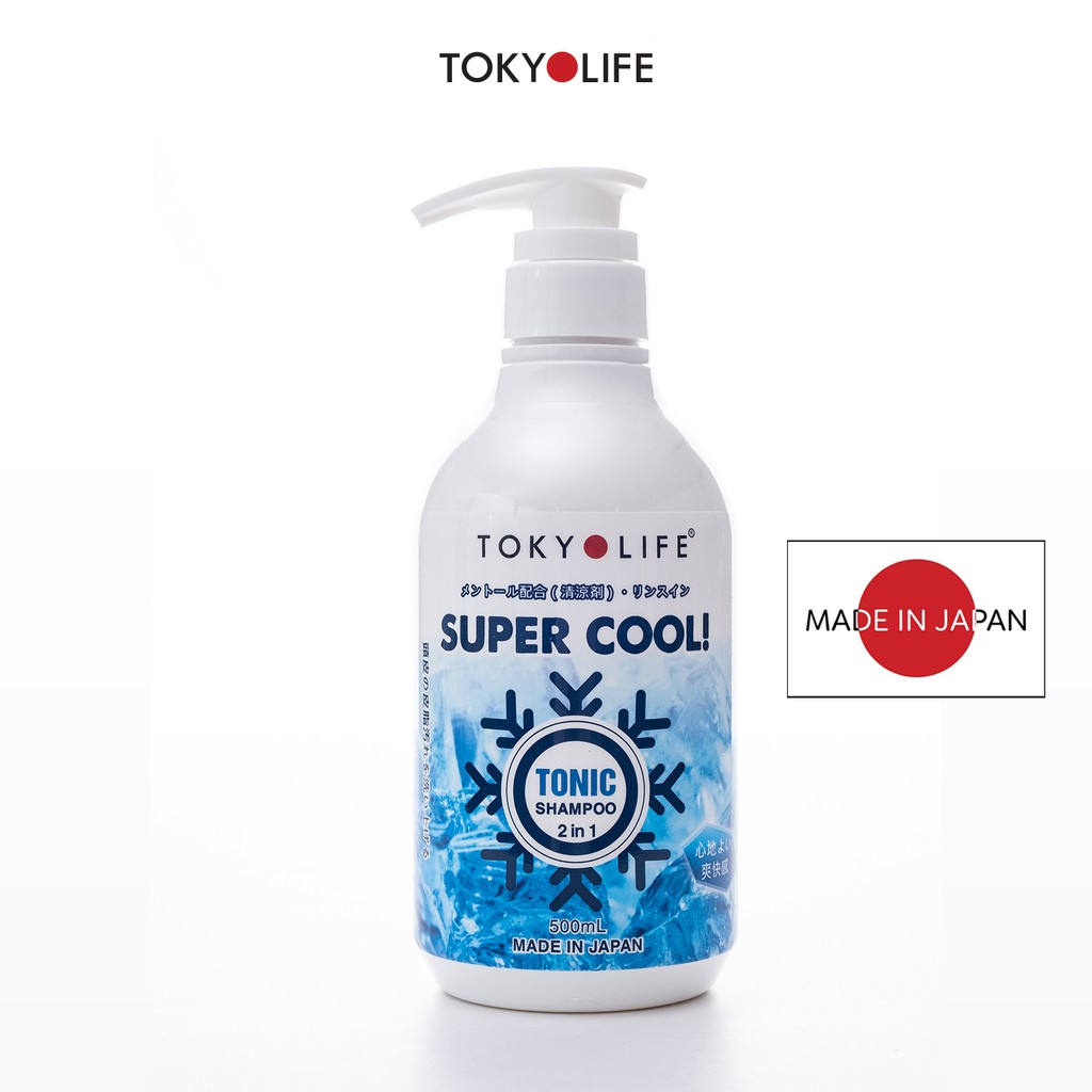 Dầu gội xả 2 trong 1 siêu mát lạnh TOKYOLIFE 500ml