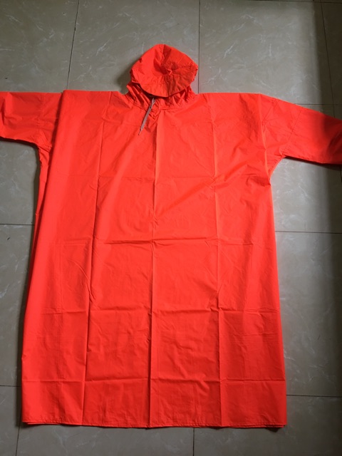 Áo Mưa Dạ Quang Đi Phượt. Áo size to, dày dặn.