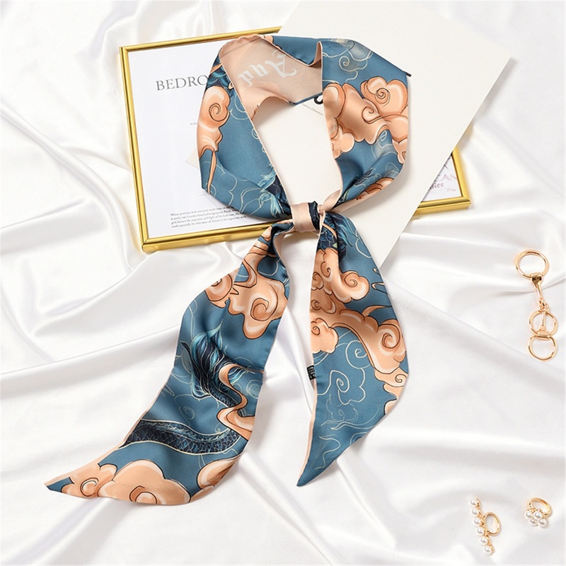 Khăn Quàng Cổ Bằng Satin Phong Cách Trung Hoa Thời Trang