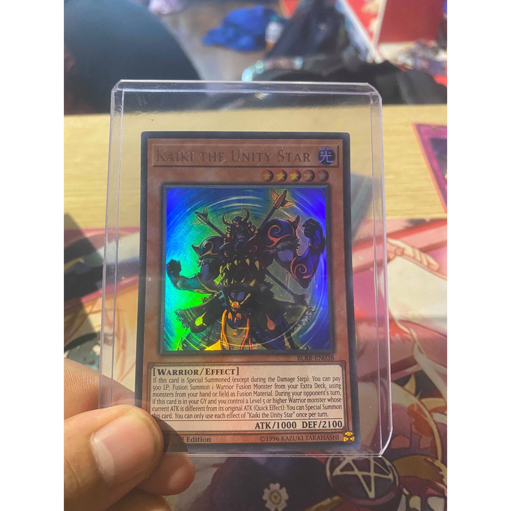 Lá bài thẻ bài Yugioh Kaiki The Unity Star - Ultra Rare - Tặng bọc bài nhựa bảo quản