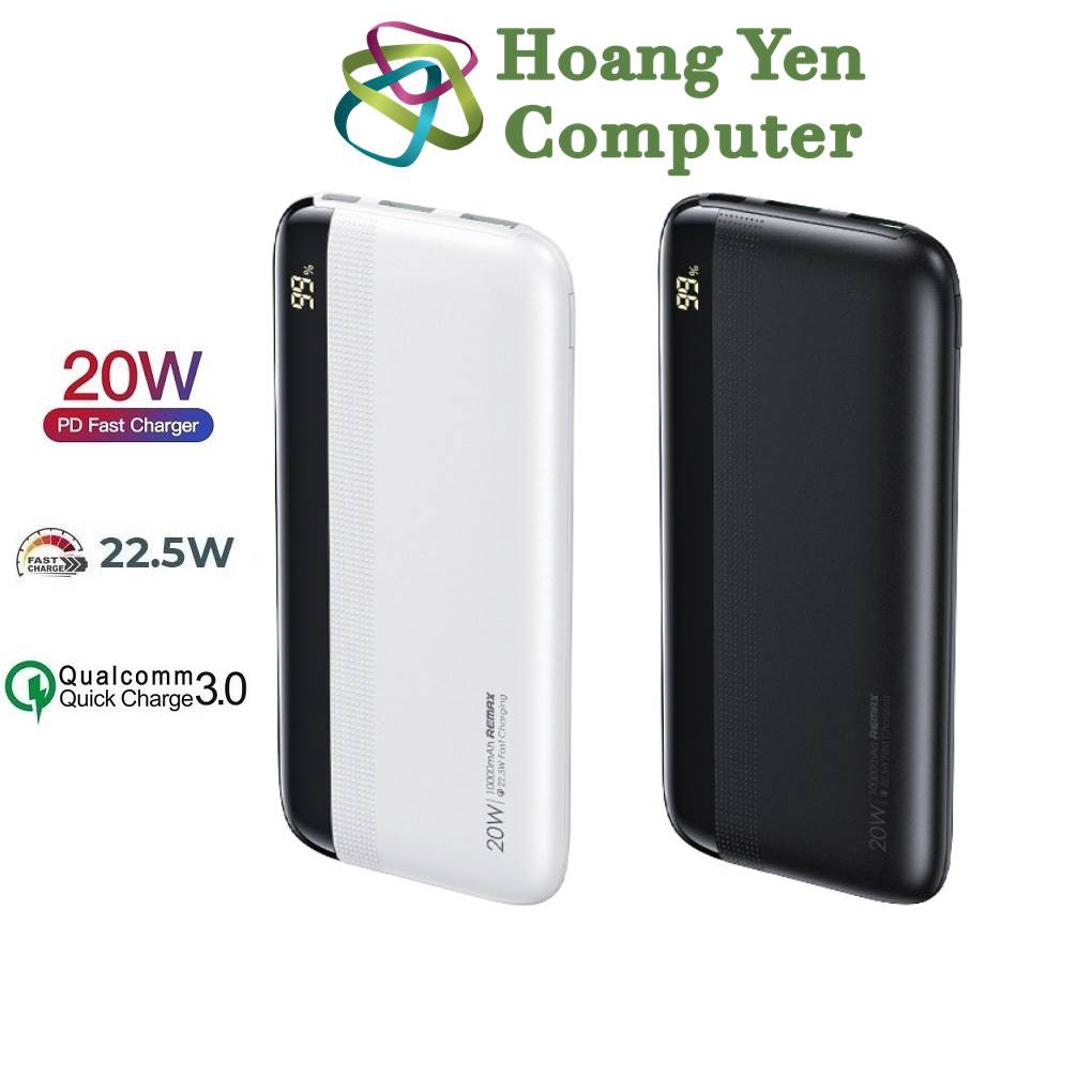 Sạc Dự Phòng Remax RPP-293 10000Mah  - BH 1 Năm - Hoàng Yến Computer