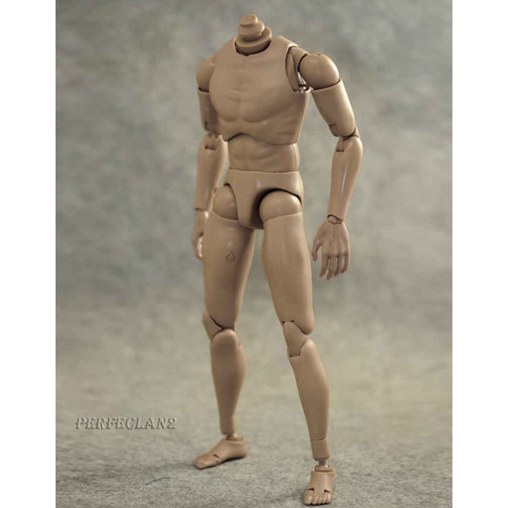 1/6 Action Figure Male Muscle Nude Body Model Toy Combat for TTM-18/19