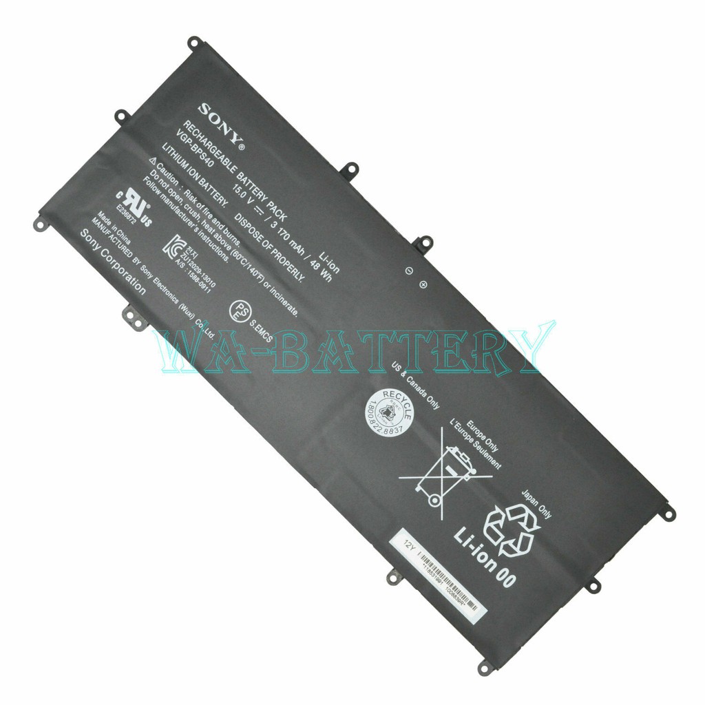 Pin Laptop Sony BPS40 - Sony Vaio Flip SVF 15A SVF15N17CXB SVF15N18PXB SVF15N28PXB - HÀNG NHẬP KHẨU