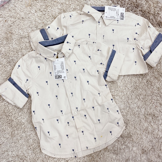 Áo sơ mi H&M cho bé trai