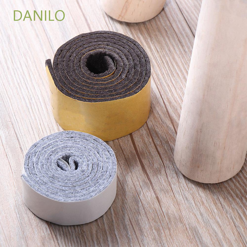Miếng đệm lót dán chân ghế chống ồn ào bằng vải nỉ tự dính chống trơn bảo vệ đồ nội thất bàn/ ghế sofa chống mài mòn