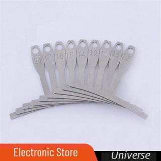 9 pcs/set T-Shaped Guitar Caliper Ruler String Radius Curve Gauge Ruler Guitar Tool