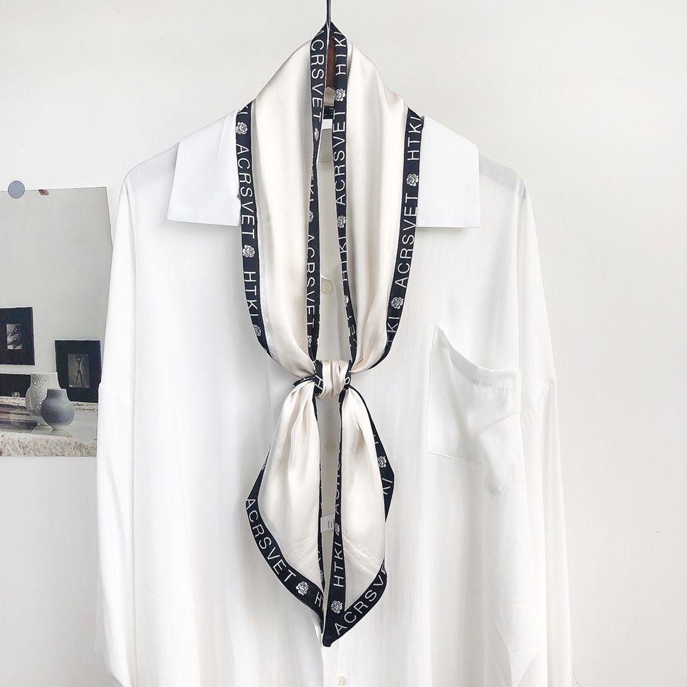 Khăn Choàng Cổ Hai Mặt Màu Sắc Thanh Lịch