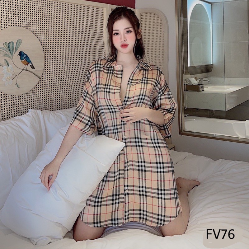 Đầm Ngủ, Váy Ngủ Cổ Đức, Lụa Santin Cao Cấp,Mềm Mịn,Mát