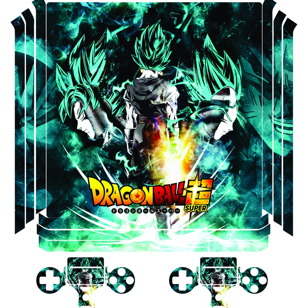 Miếng dán máy ps3 và ps4 Dragon ball super