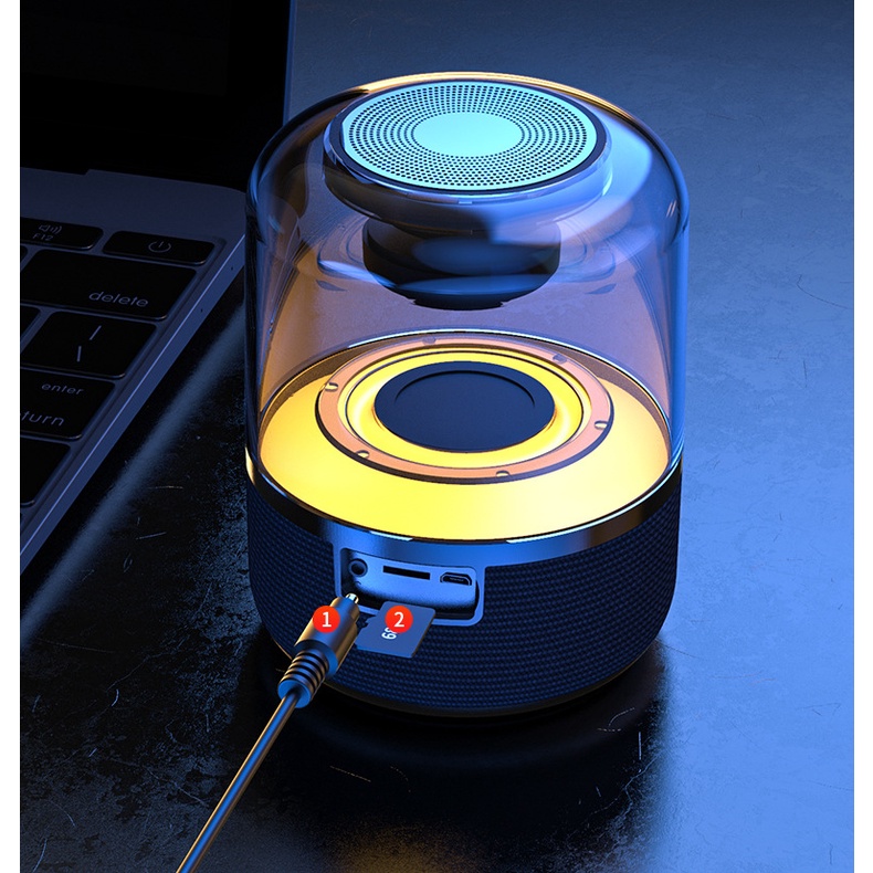 Loa Bluetooth - Trang Trí Phòng - Pin 4-6h - Bh 6 tháng