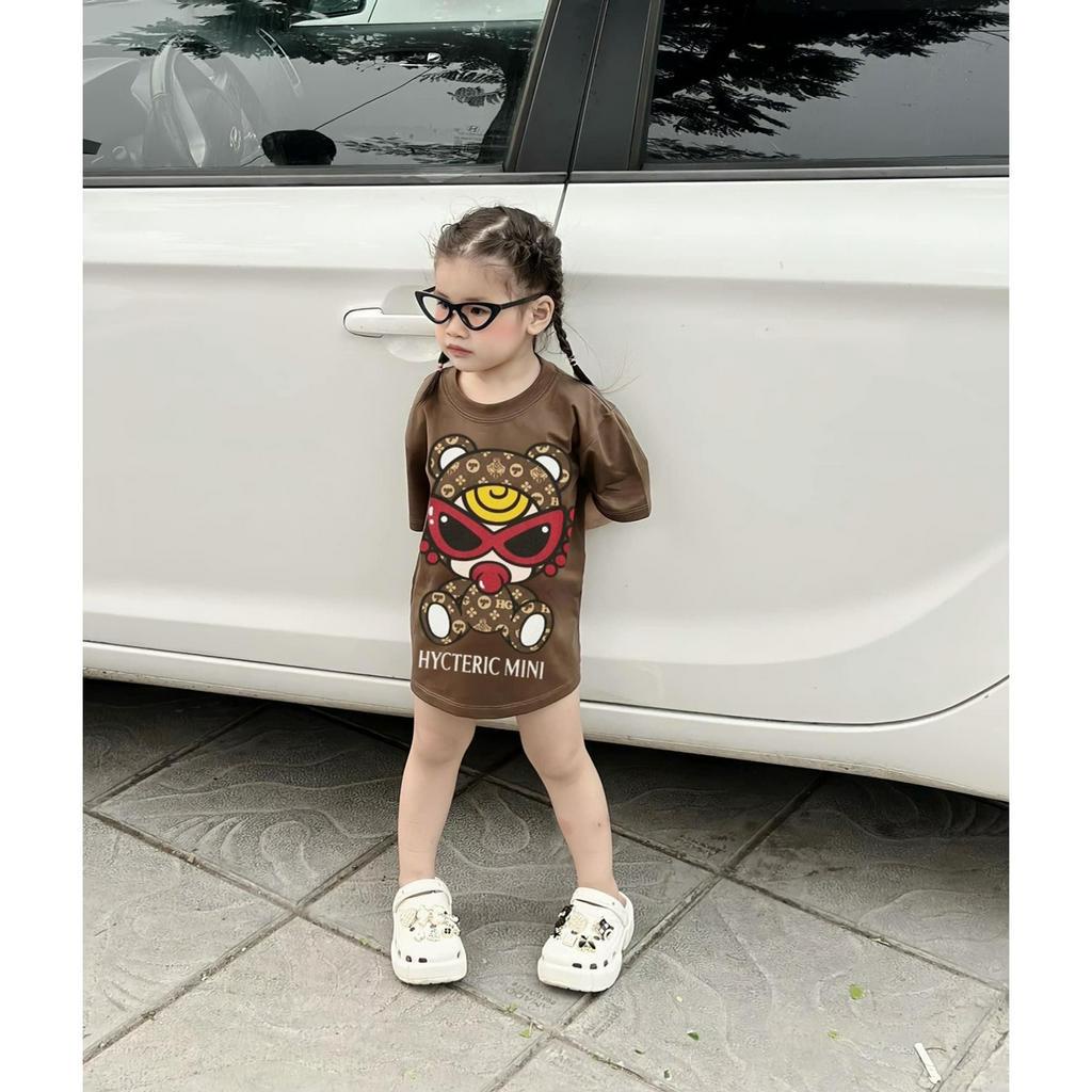 Áo thun gia đình big boss girl cho bé , áo phông trẻ em unisex dáng rộng , kid_genz