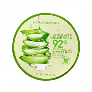 GEL DƯỠNG ĐA NĂNG NATURE REPUBLIC SOOTHING & MOISTURE ALOE VERA 92%