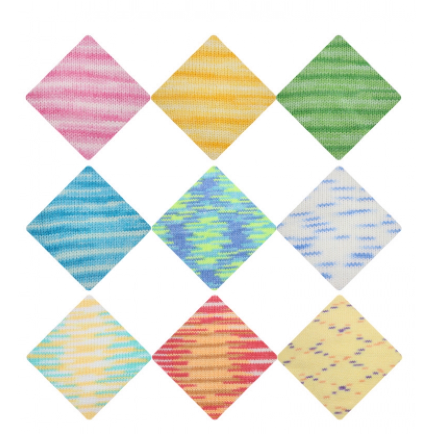 50g DIY 3 strands Cotton Yarn 100% soft acrylic milk cotton Knitting material（13-23）