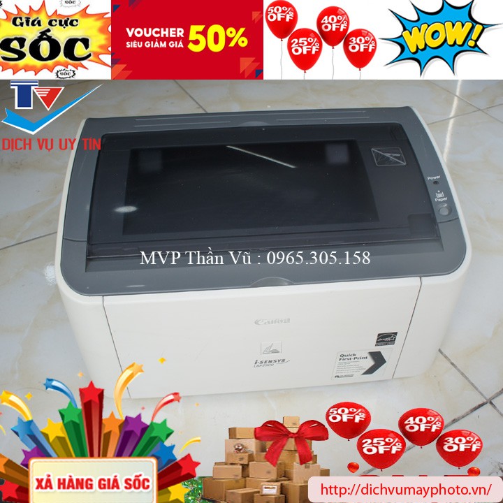 Máy in canon cũ 2900 hàng like new bao đẹp có bảo hành - Cty MVP Thần Vũ | WebRaoVat - webraovat.net.vn