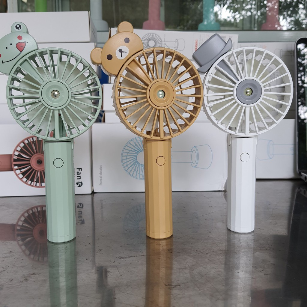 Quạt MINi Phun Xương Cầm Tay Tiện Dụng