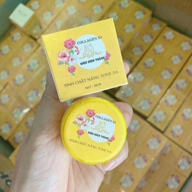 GOLD Siêu Kích Trắng COLLAGEN x3 - Mỹ Phẩm Đông Anh (Hàng Chính Hãng)