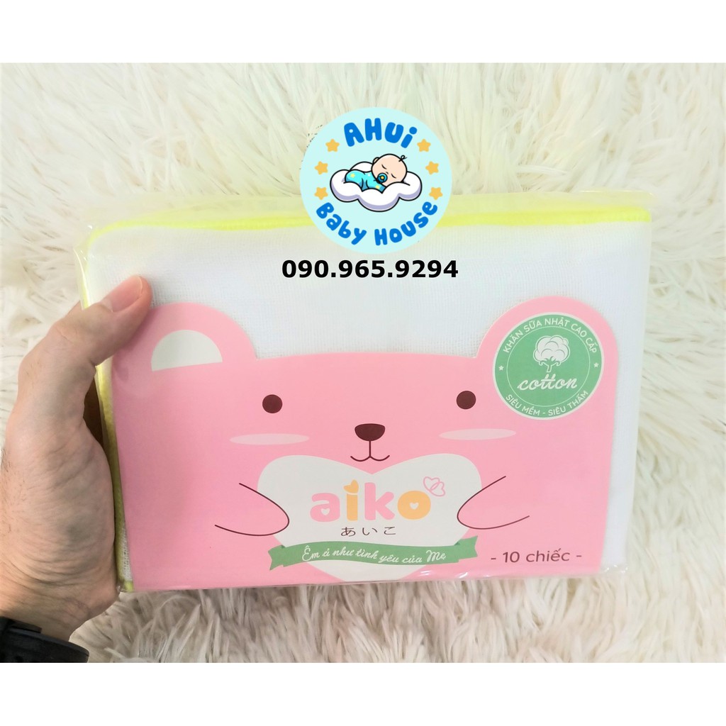 💲 [ TOP BÁN CHẠY ] Khăn Sữa Nhật Cao Cấp AIKO ✅