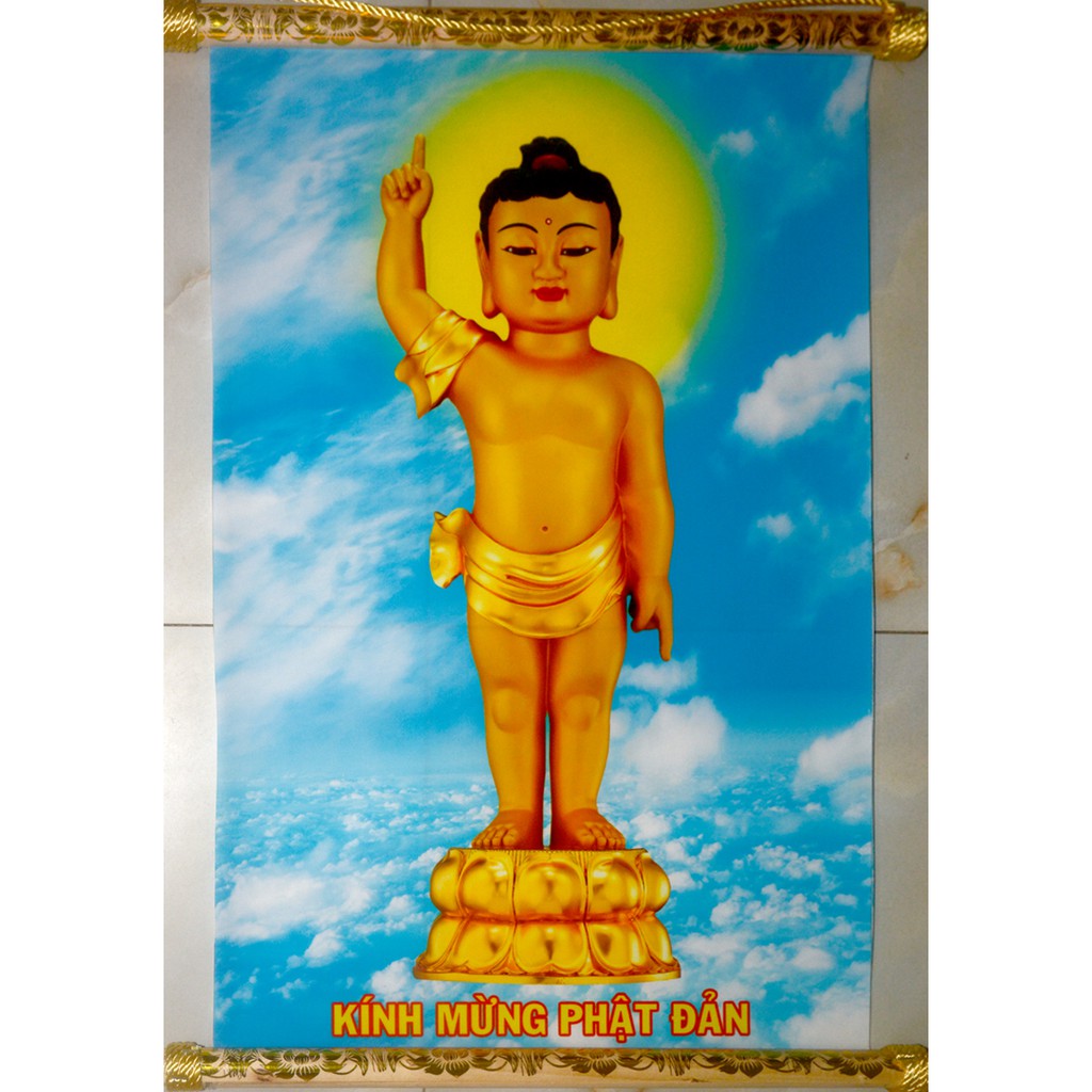 Tranh Phật Đản Sanh